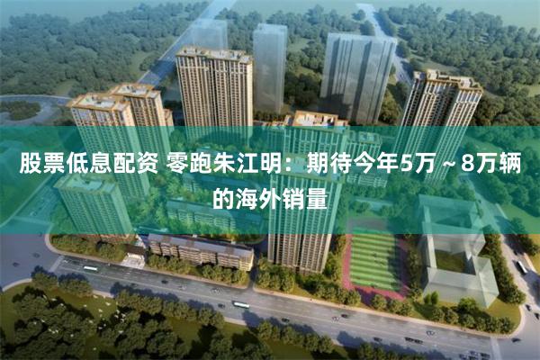 股票低息配资 零跑朱江明：期待今年5万～8万辆的海外销量