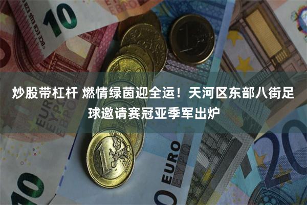 炒股带杠杆 燃情绿茵迎全运！天河区东部八街足球邀请赛冠亚季军出炉