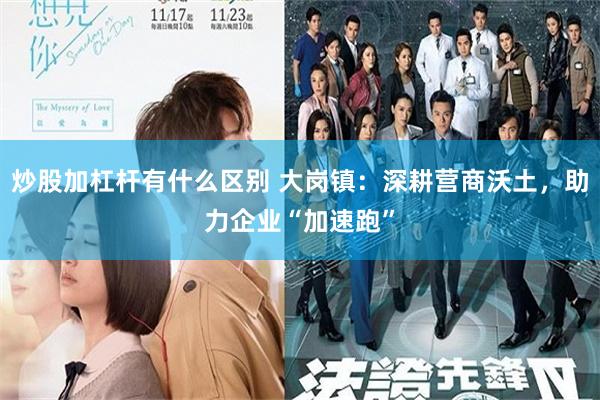 炒股加杠杆有什么区别 大岗镇：深耕营商沃土，助力企业“加速跑”