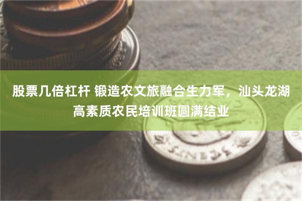 股票几倍杠杆 锻造农文旅融合生力军，汕头龙湖高素质农民培训班圆满结业
