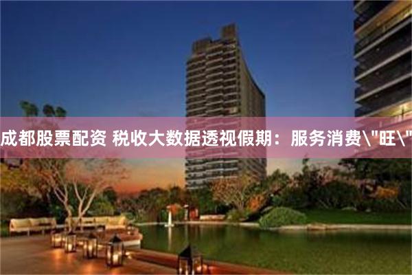 成都股票配资 税收大数据透视假期：服务消费