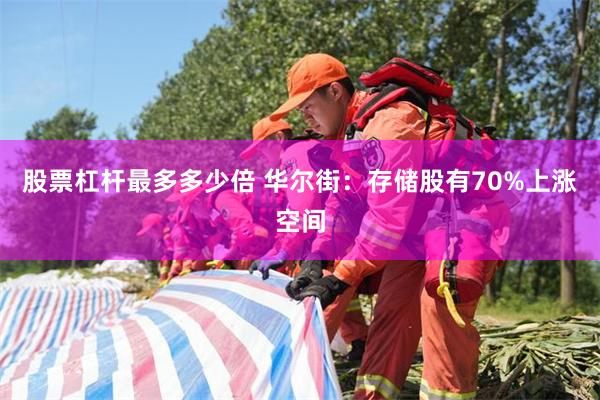股票杠杆最多多少倍 华尔街：存储股有70%上涨空间